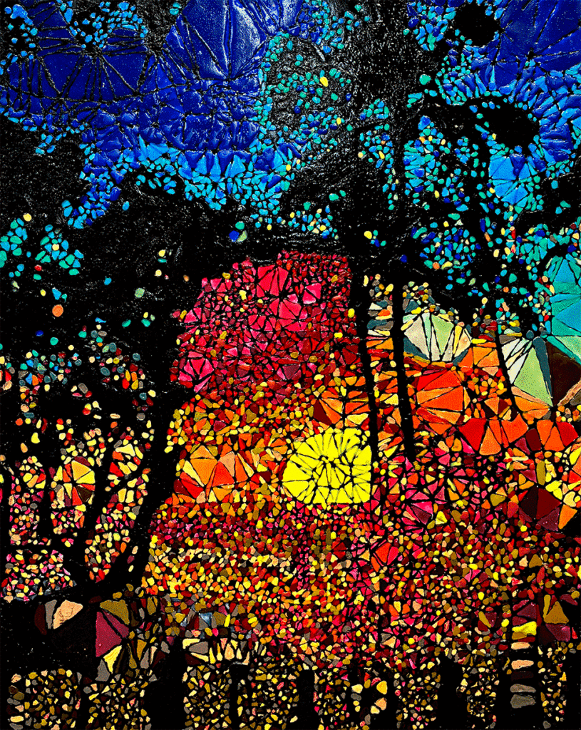 最高賞受賞おめでとう！！　第５３回 埼玉県芸術祭 私学文化祭　美術部副部長　３年　関根さん